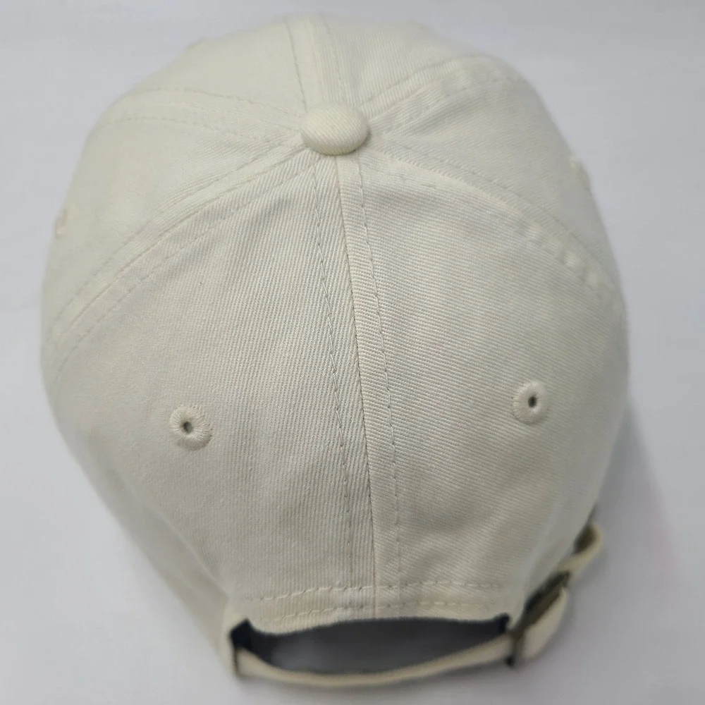 Women Buffalo Bills Hat Strapback New Era Cream Beige NFL Casual Classic Cotton